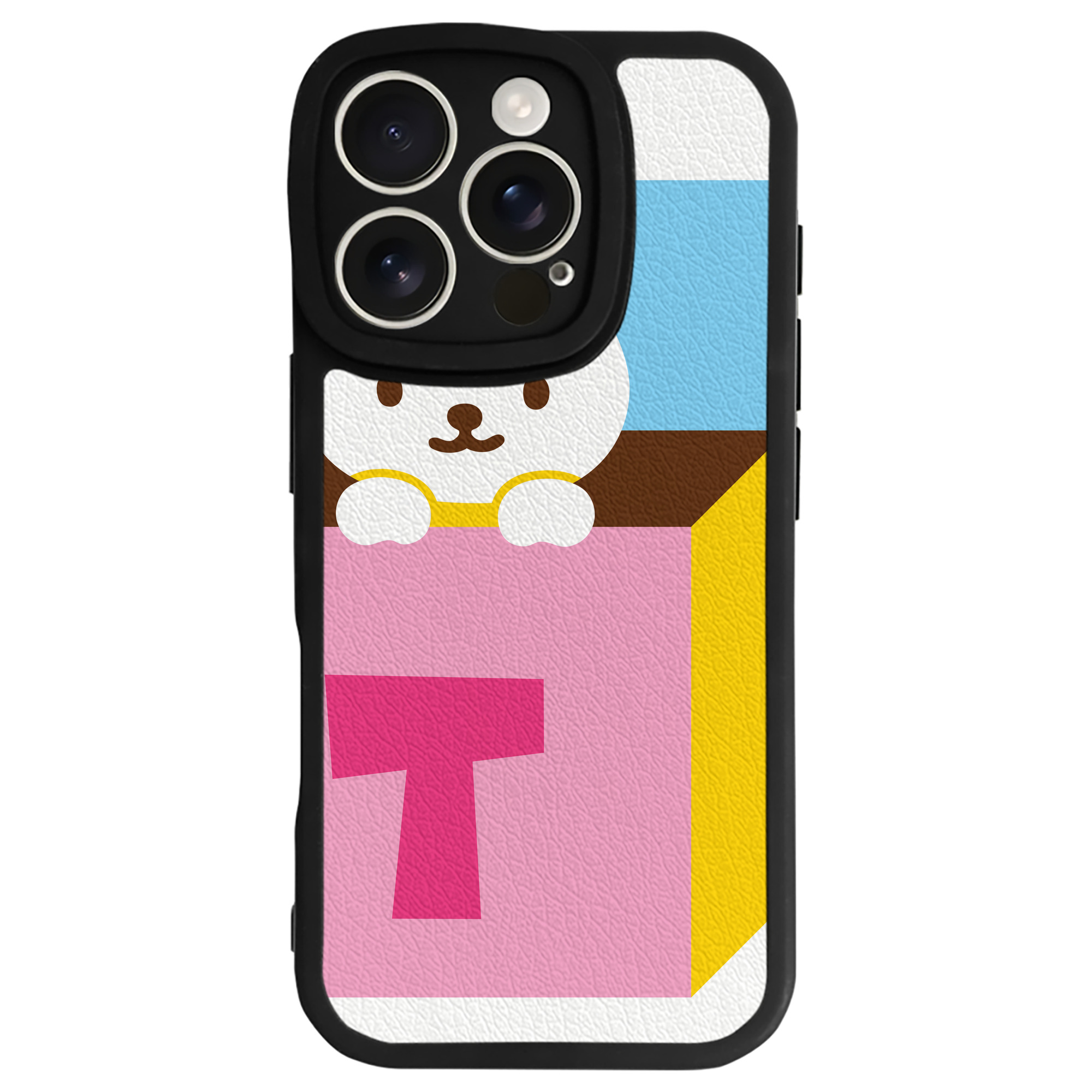 （画像用） Hello Kitty ハローキティ 【iPhone 16シリーズ対応】シリコンスマホケース（レザー調） 材質：シリコン